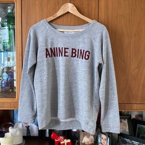 ANINE BING Grey Sweatshirt